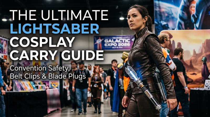 The Ultimate Lightsaber Cosplay Guide: Belt Carry, Blade Plugs, and Convention Safety